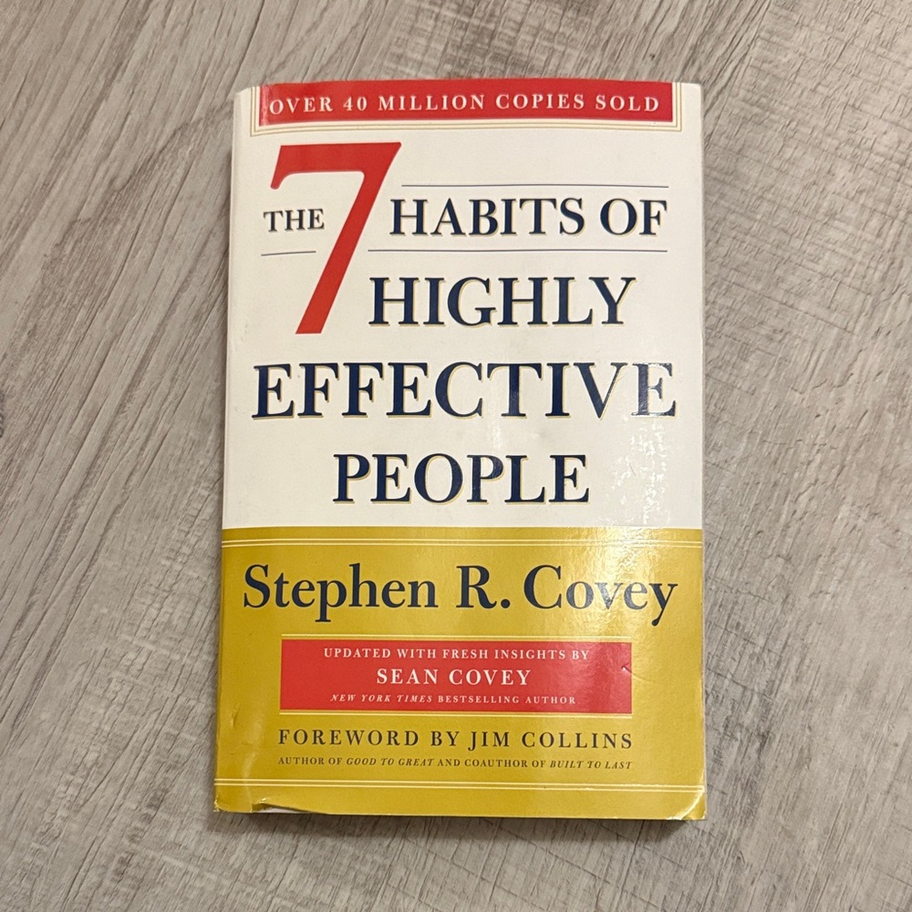 The 7 Habits of Highly Effective People Book